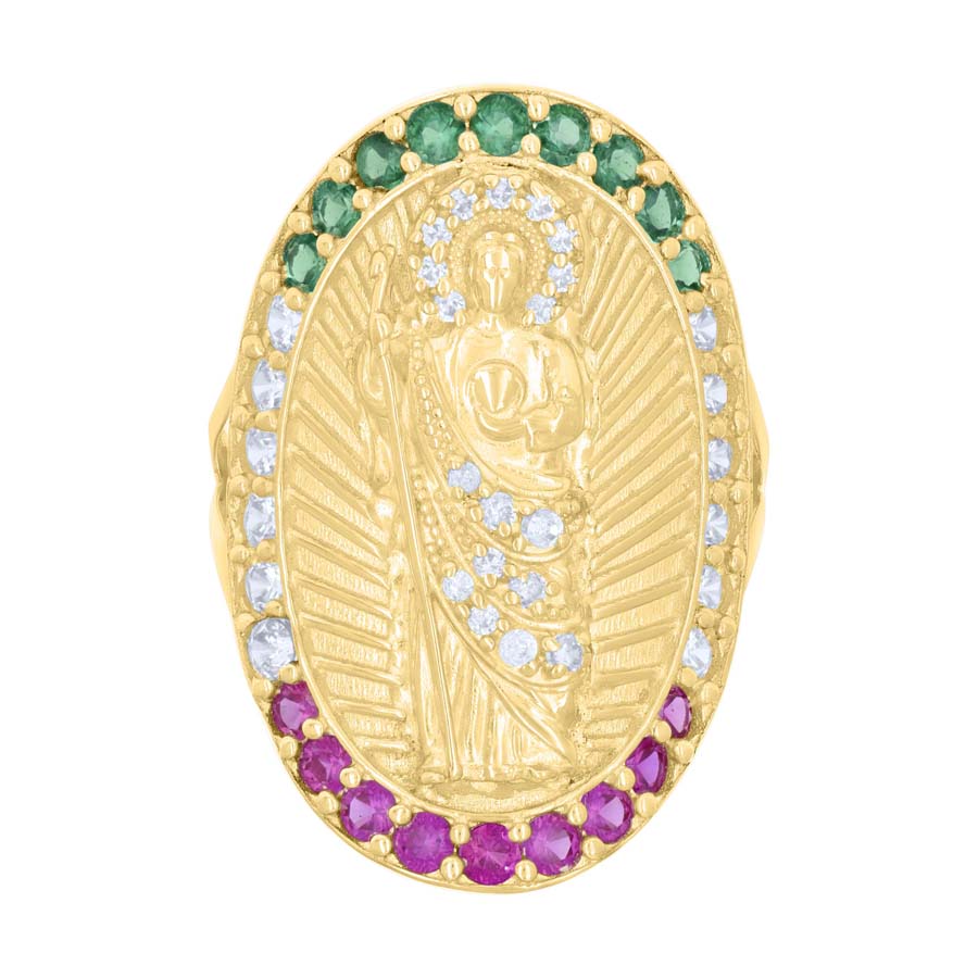 10Kt Gold Cz Ring