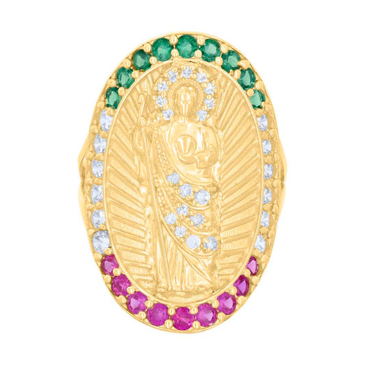10Kt Gold Cz Ring