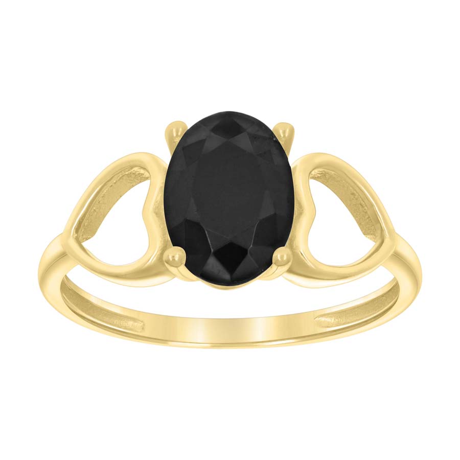 10Kt Gold Cz Baby Ring