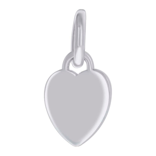 925 Sterling Silver  6.5mm Pendant Silver Plated