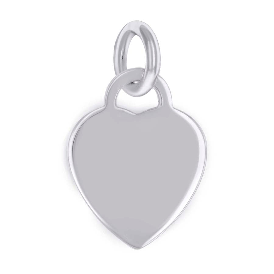 925 Sterling Silver  6.5mm Pendant Silver Plated