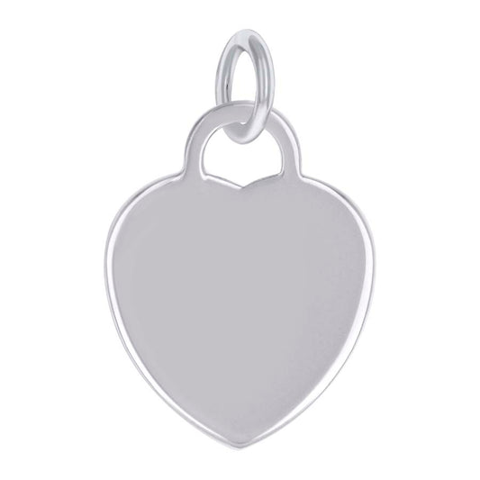 925 Sterling Silver  6.5mm Pendant Silver Plated