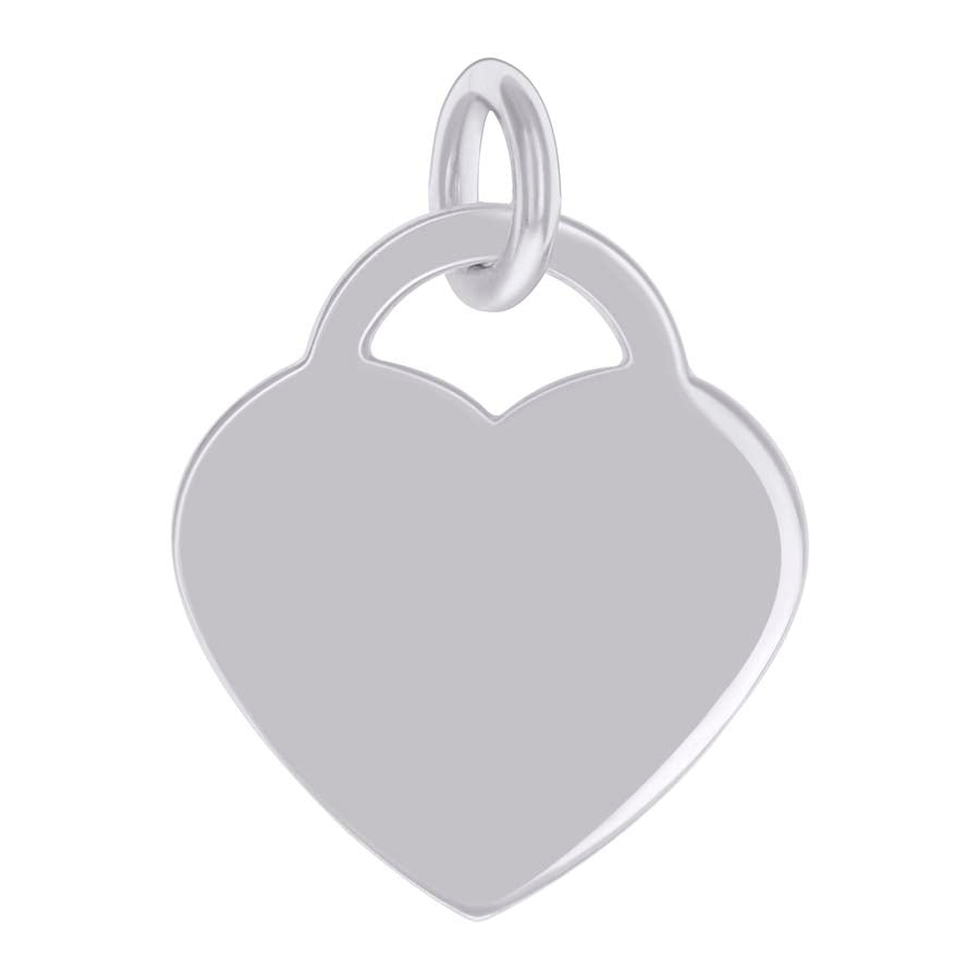 925 Sterling Silver  6.5mm Pendant Silver Plated