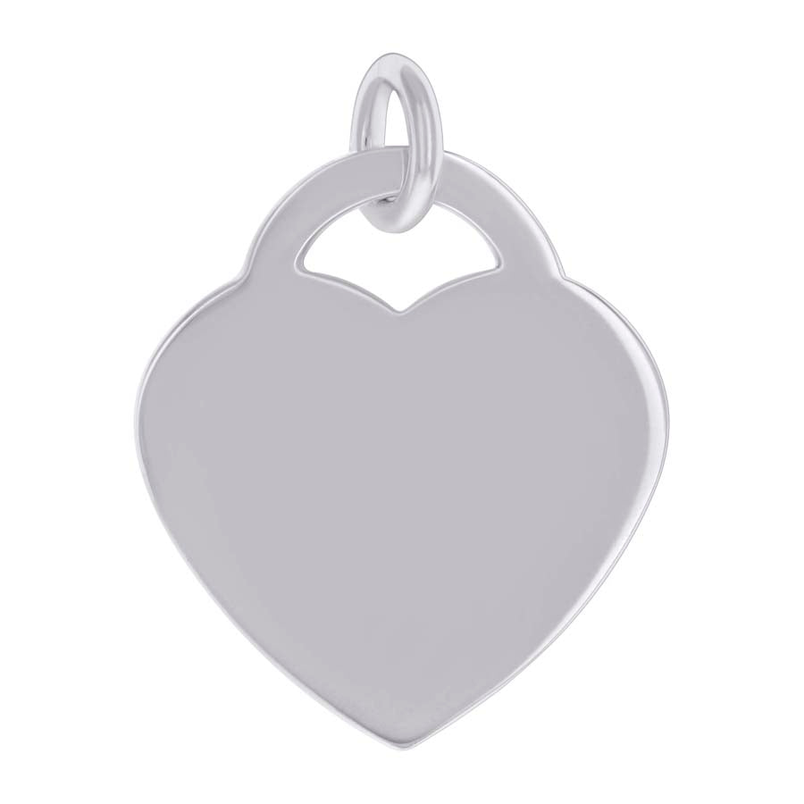 925 Sterling Silver  6.5mm Pendant Silver Plated