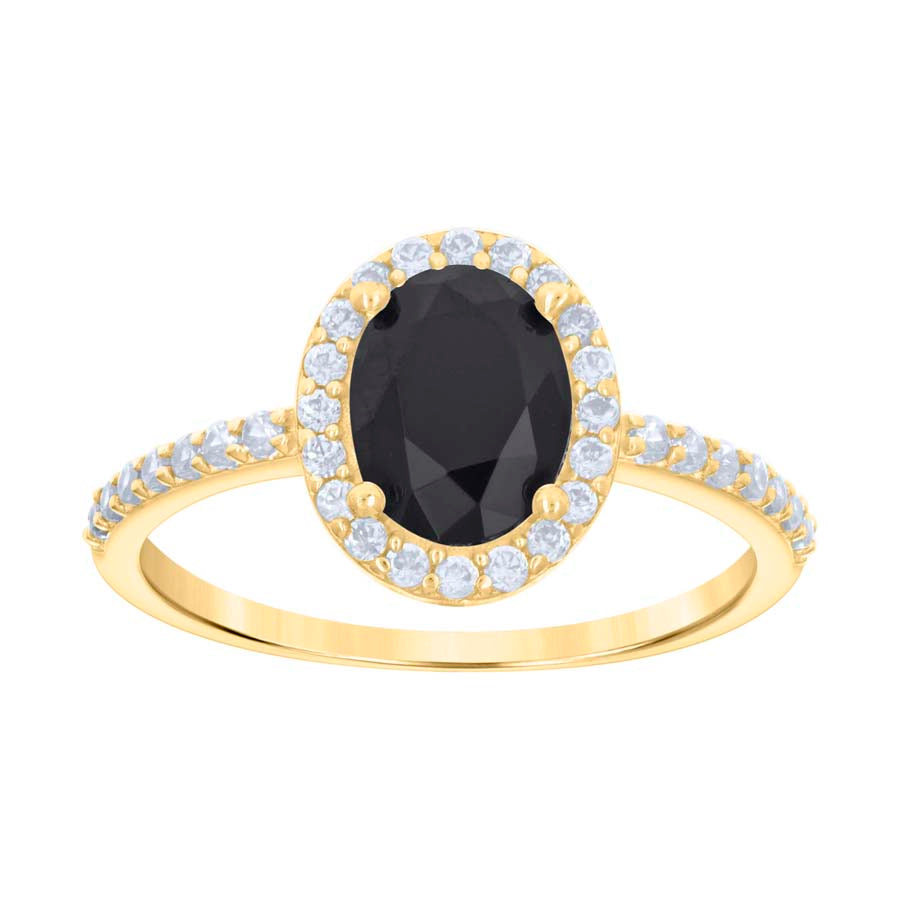 10Kt Gold Cz Ring