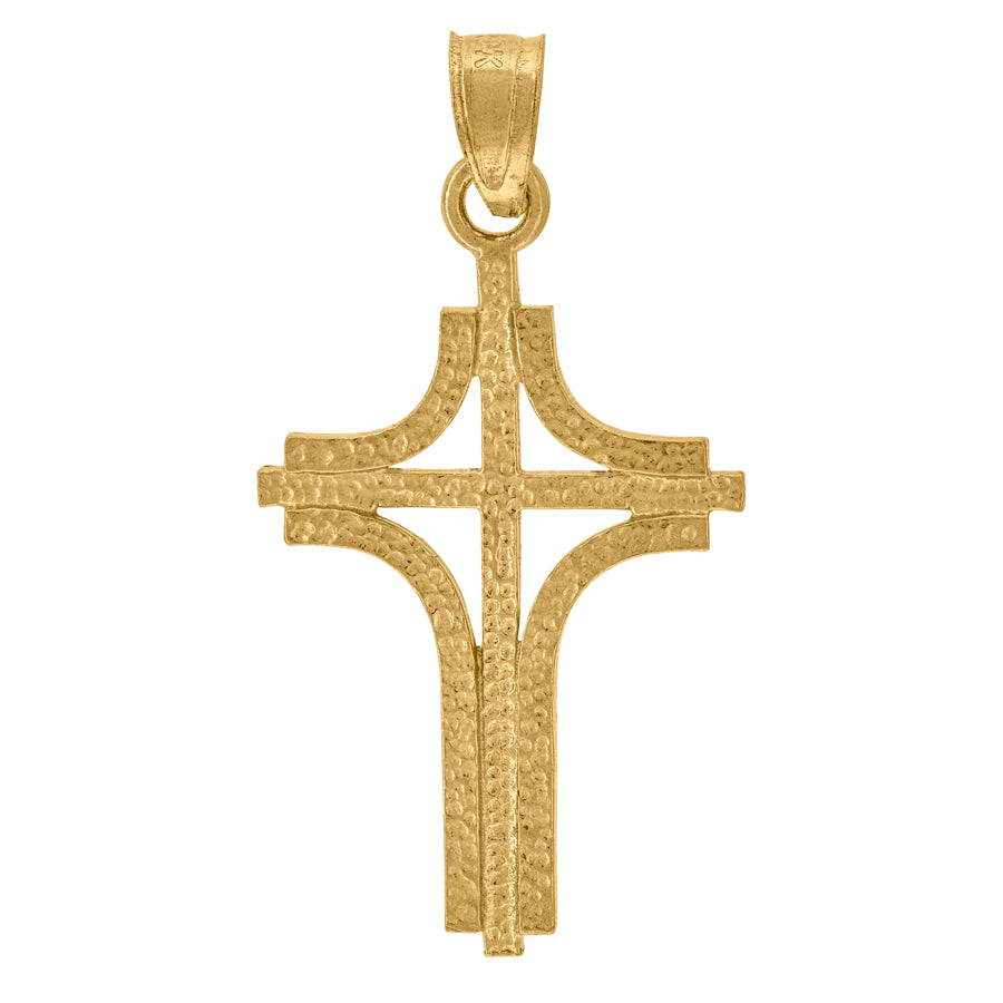 10Kt Cross Charm