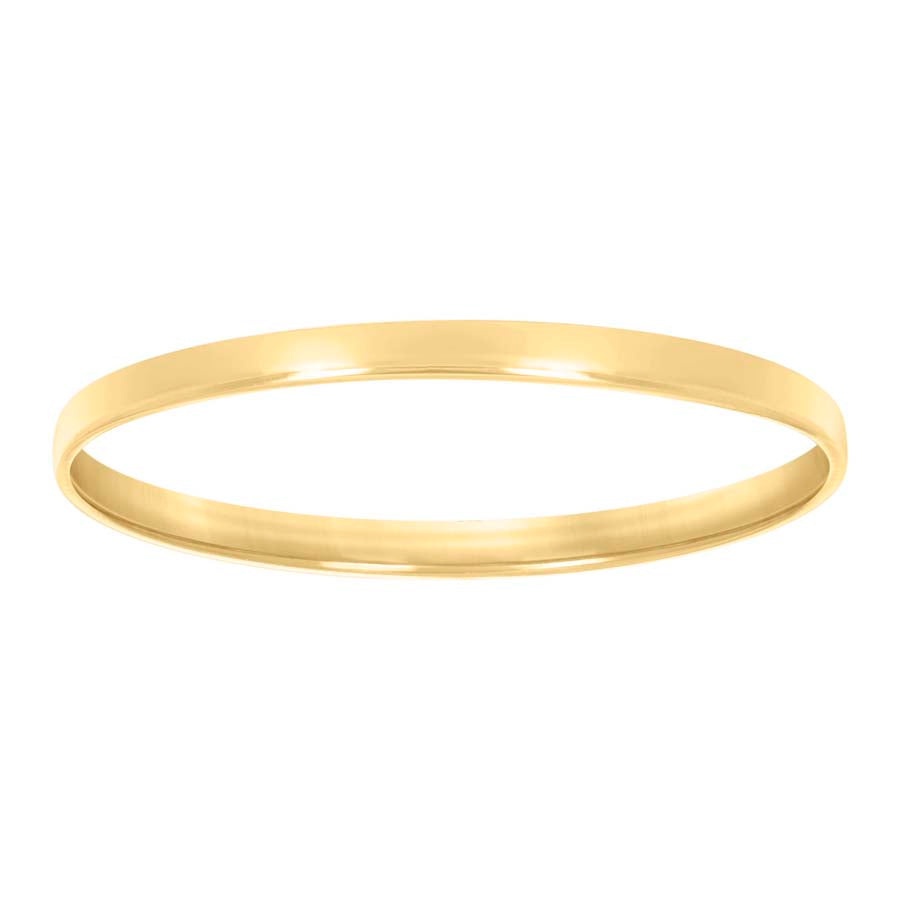 925 Sterling Silver Flat Comfort Band Yellow 2mm-S
