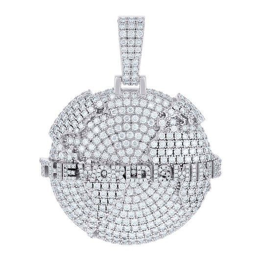 925 Sterling Silver Cz Pendant