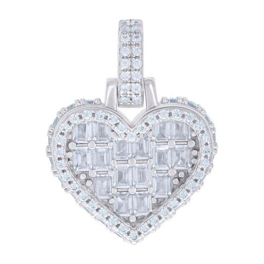925 Sterling Silver Cz Pendant
