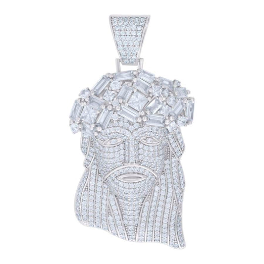 925 Sterling  Silver Cz Pendant