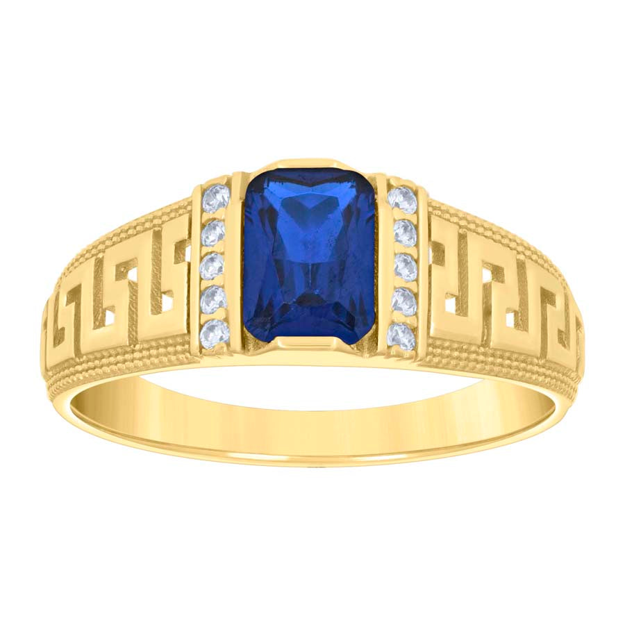 10Kt Gold Cz Ring