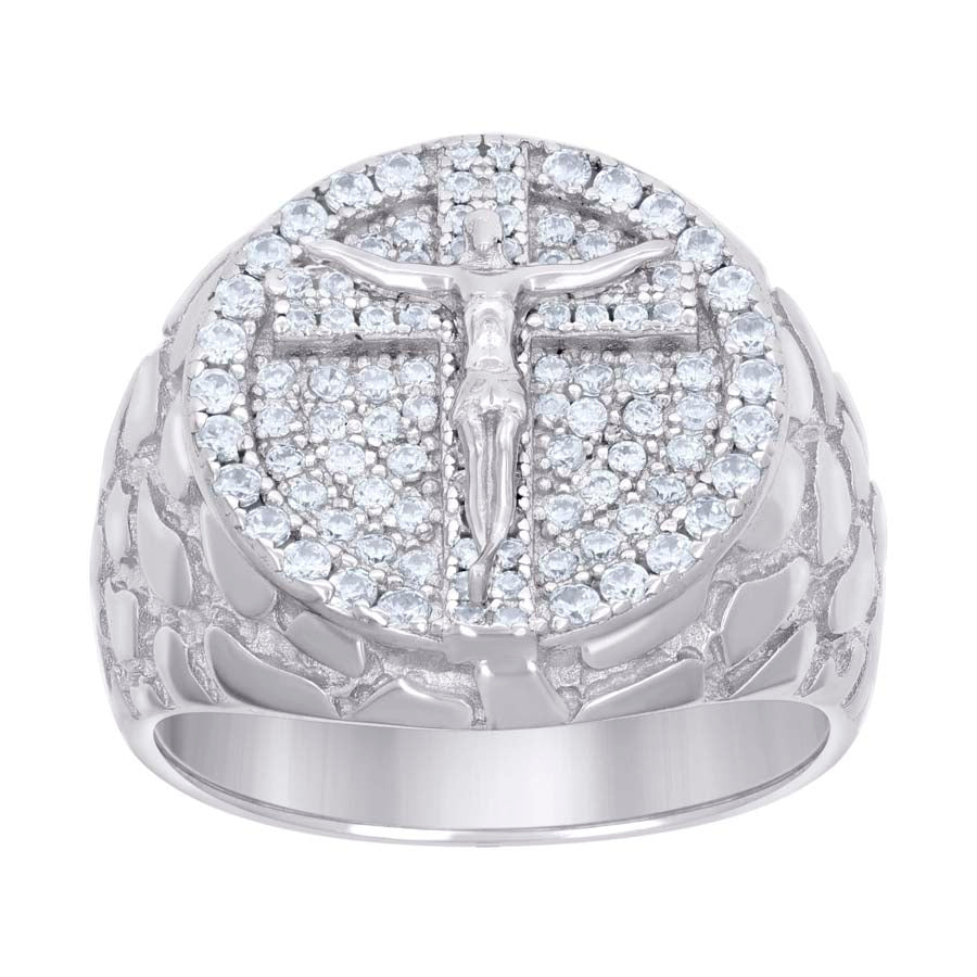 925 Sterling Silver Ring Moissanite 0.98Ctw