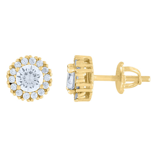 925 Silver Earrings With Moissanite Ctw 1.28