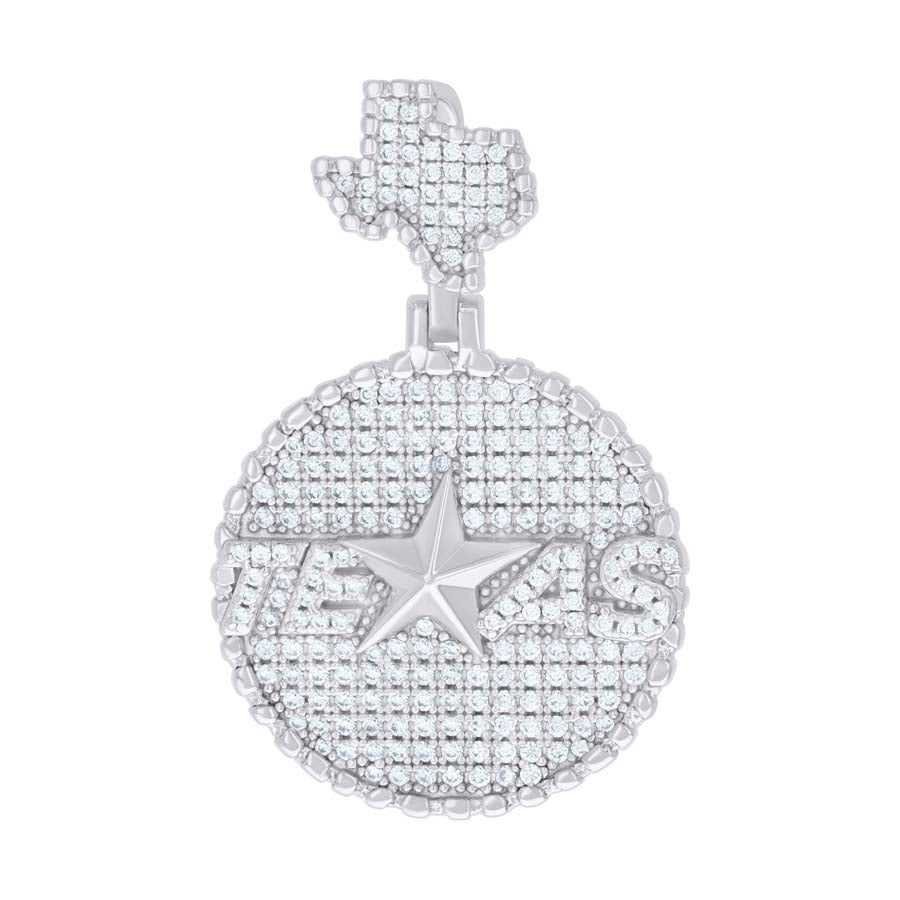 925 Sterling Silver Cz Pendant