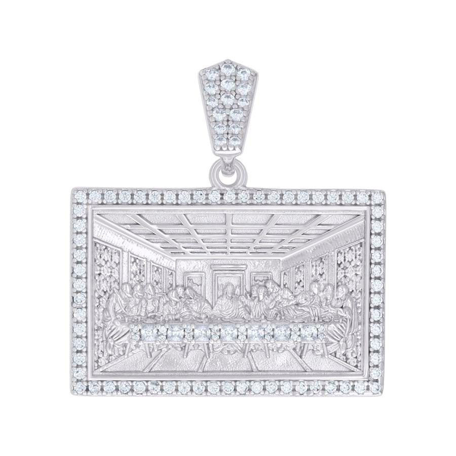 925 Sterling Silver Cz Pendant