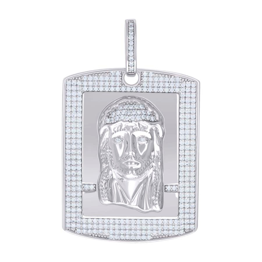 925 Sterling Silver Cz Pendant