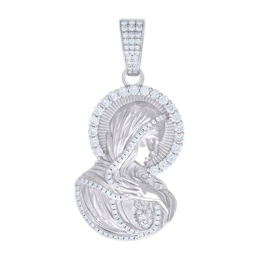925 Sterling Silver Cz Pendant