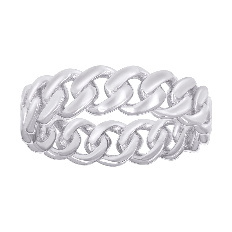 925 Sterling Silver Cz Ring S5-S9