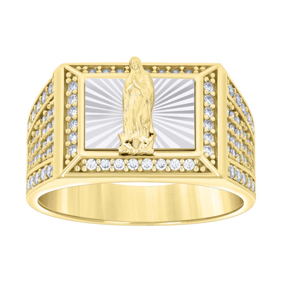 14Kt Gold Cz Ring