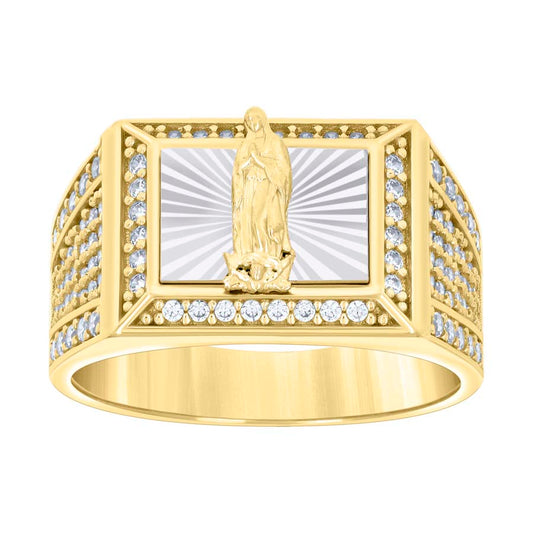 14Kt Gold Cz Ring