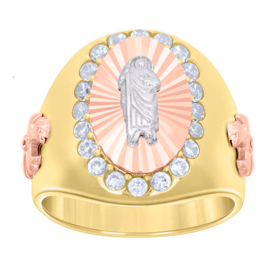 14Kt Gold Cz Ring