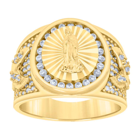 14Kt Gold Cz Ring