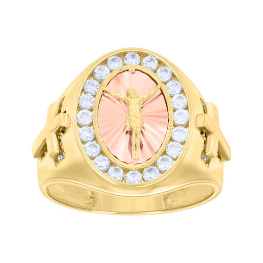 14Kt Gold Cz Ring