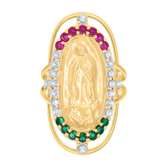 14Kt Gold Cz Ring
