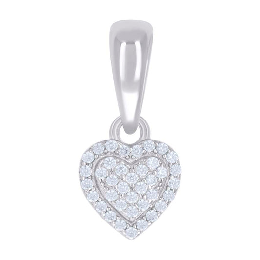 925 Sterling Silver Cz Pendant