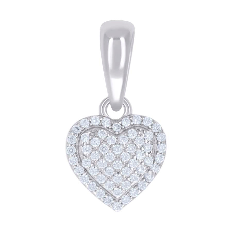 925 Sterling Silver Cz Pendant