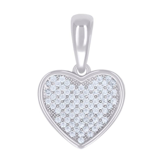925 Sterling Silver Cz Pendant