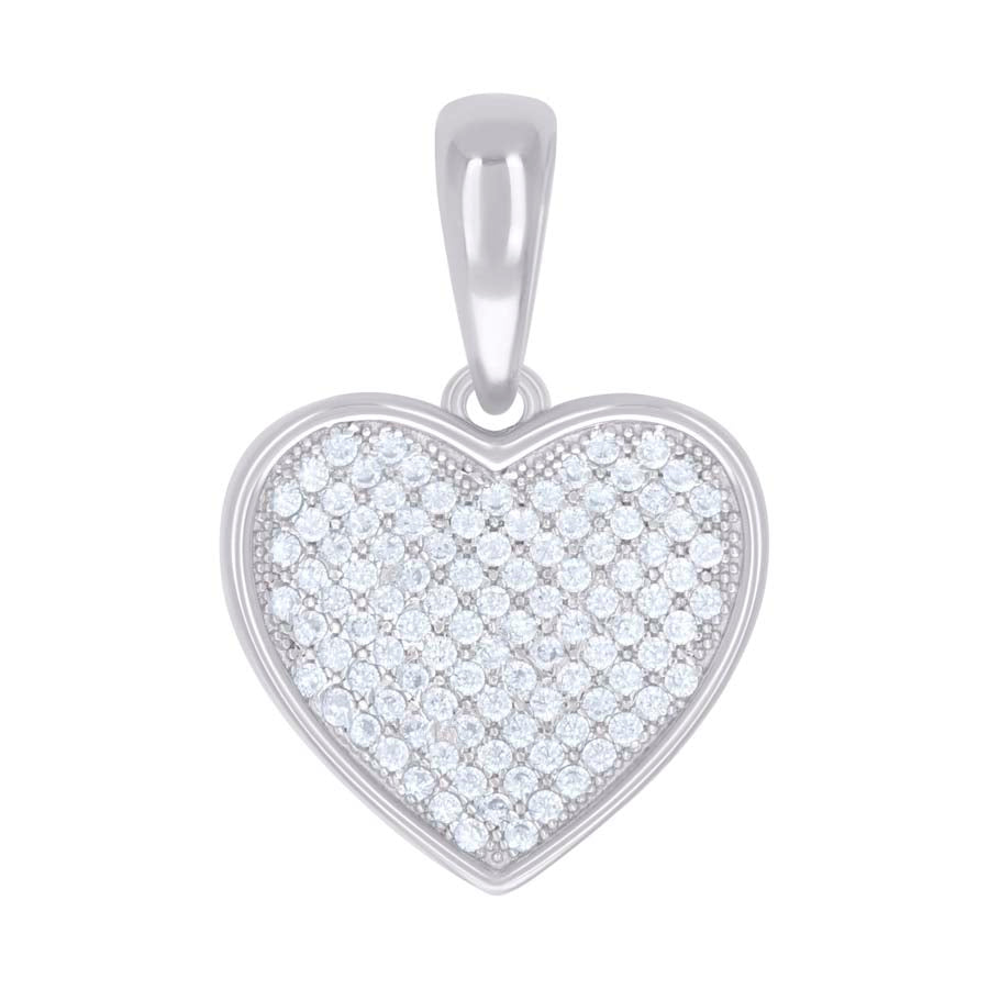 925 Sterling Silver Cz Pendant