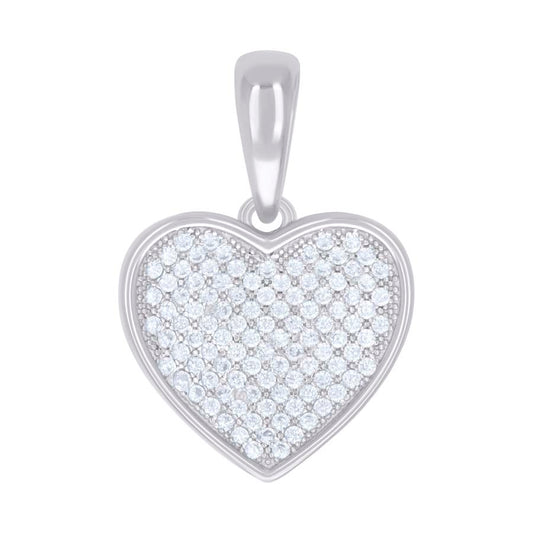 925 Sterling Silver Cz Pendant
