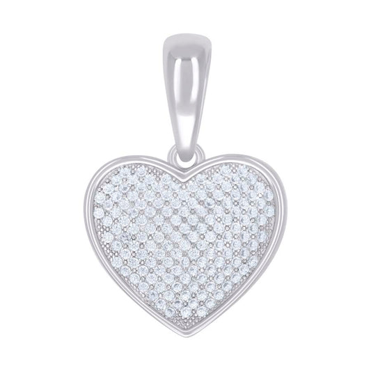 925 Sterling Silver Cz Pendant