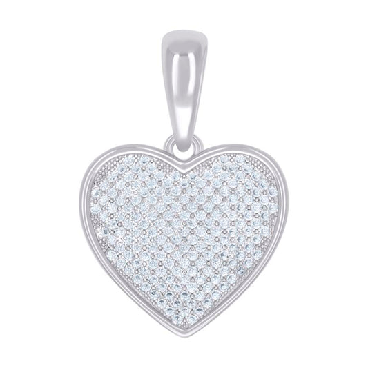 925 Sterling Silver Cz Pendant
