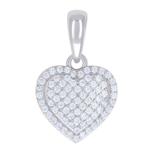 925 Sterling Silver Cz Pendant