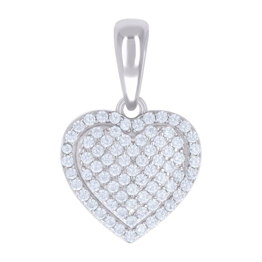 925 Sterling Silver Cz Pendant