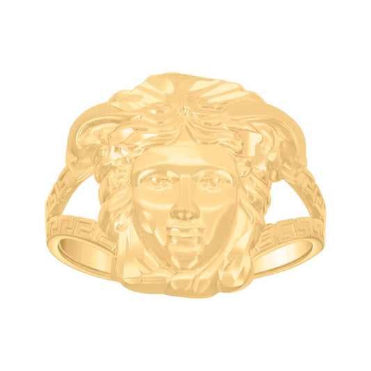 10Kt Gold Cz Nugget Ring