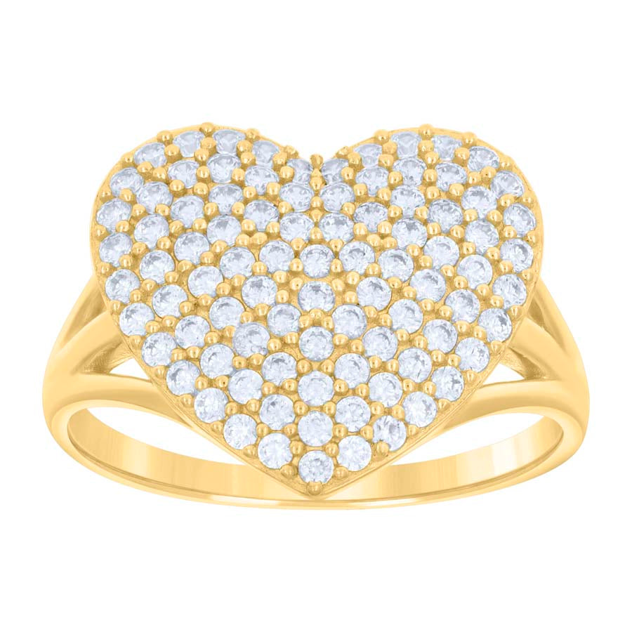 14Kt Gold Cz Ring