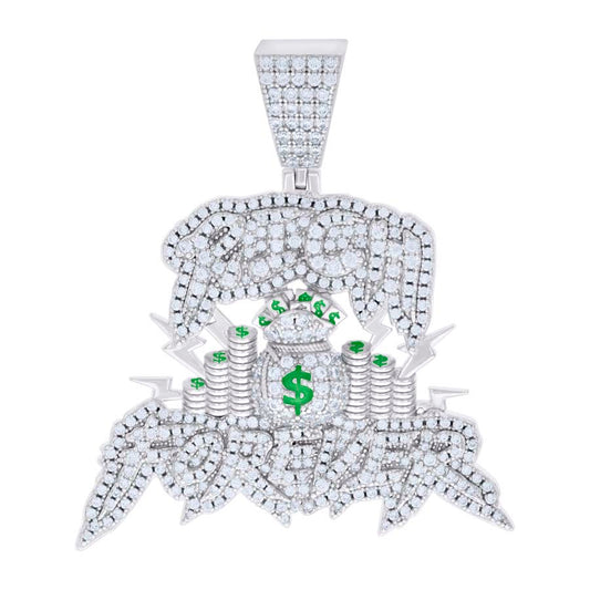 925 Sterling Silver Cz Pendant