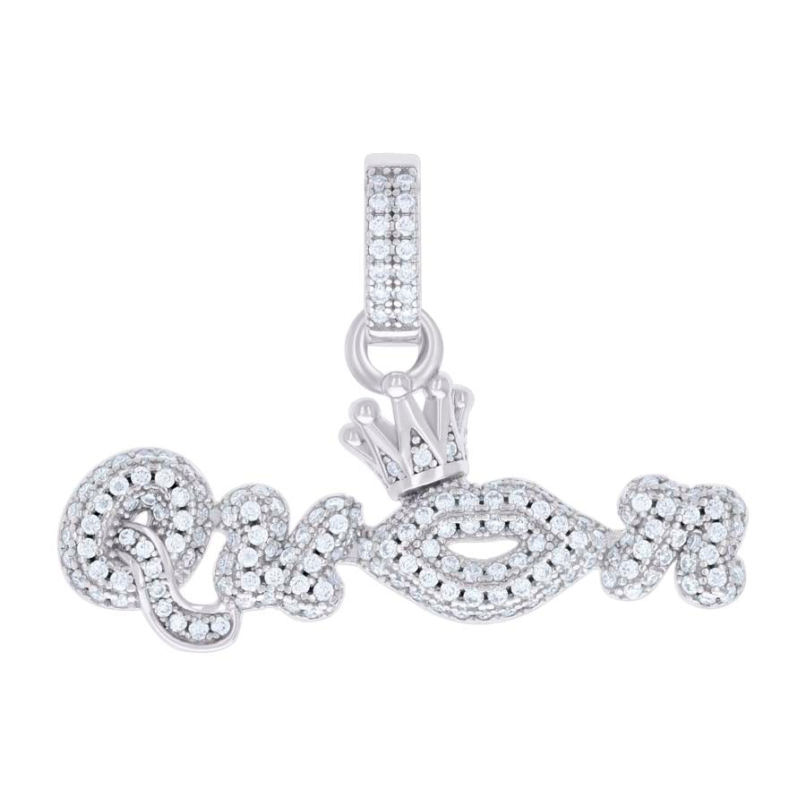 925 Sterling Silver Cz Pendant