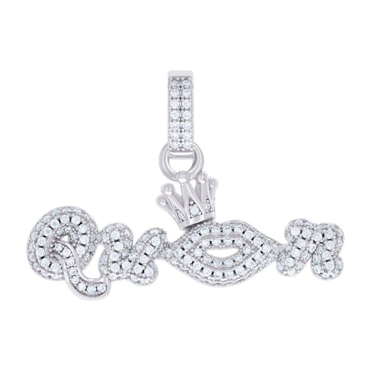925 Sterling Silver Cz Pendant