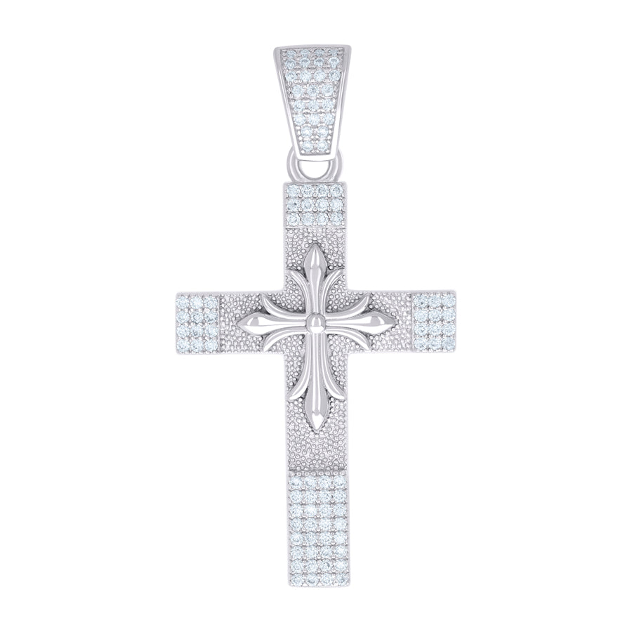 925 Sterling Silver Cz Pendant