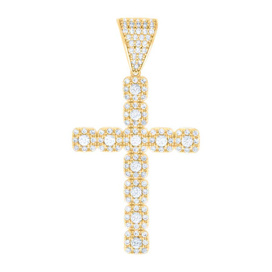 14Kt Gold Cz Pendant