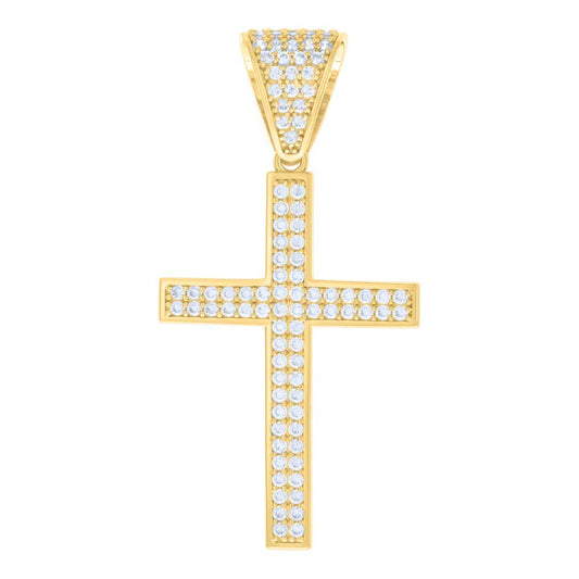 14Kt Gold Cz Pendant