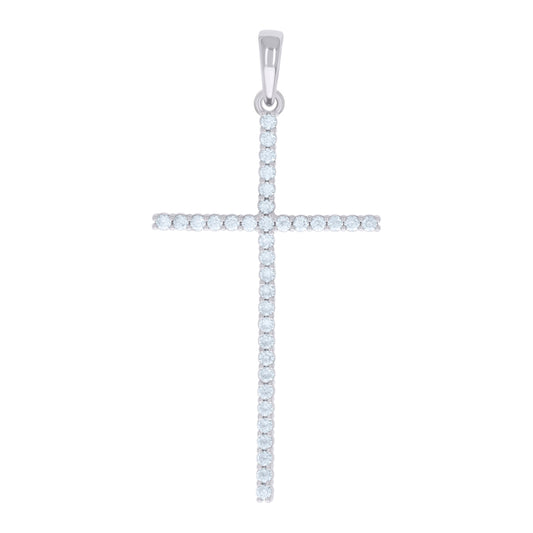 925 Sterling Silver Cz Pendant