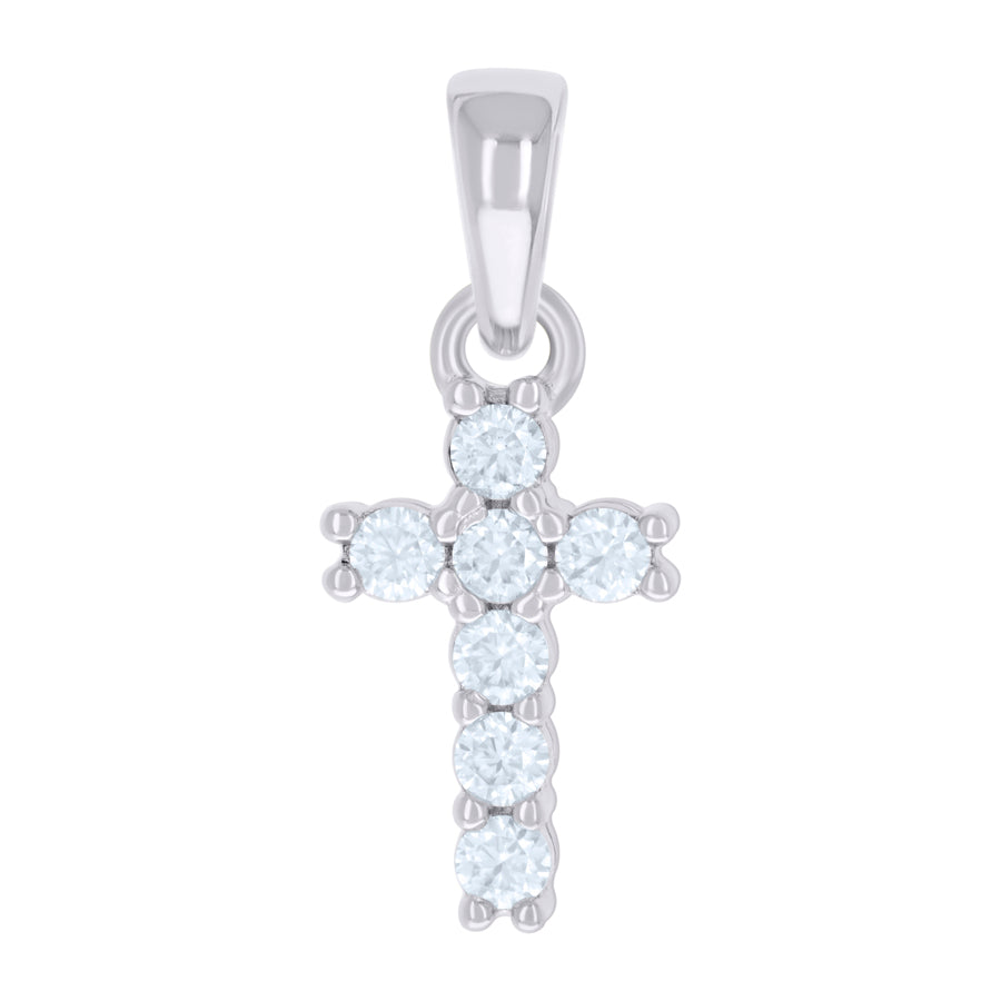 925 Sterling Silver Cz Pendant