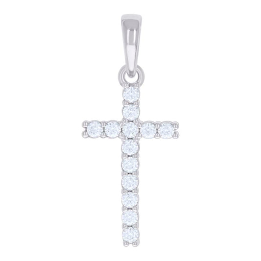 925 Sterling Silver 0.78Ctw Moissanite Pendant