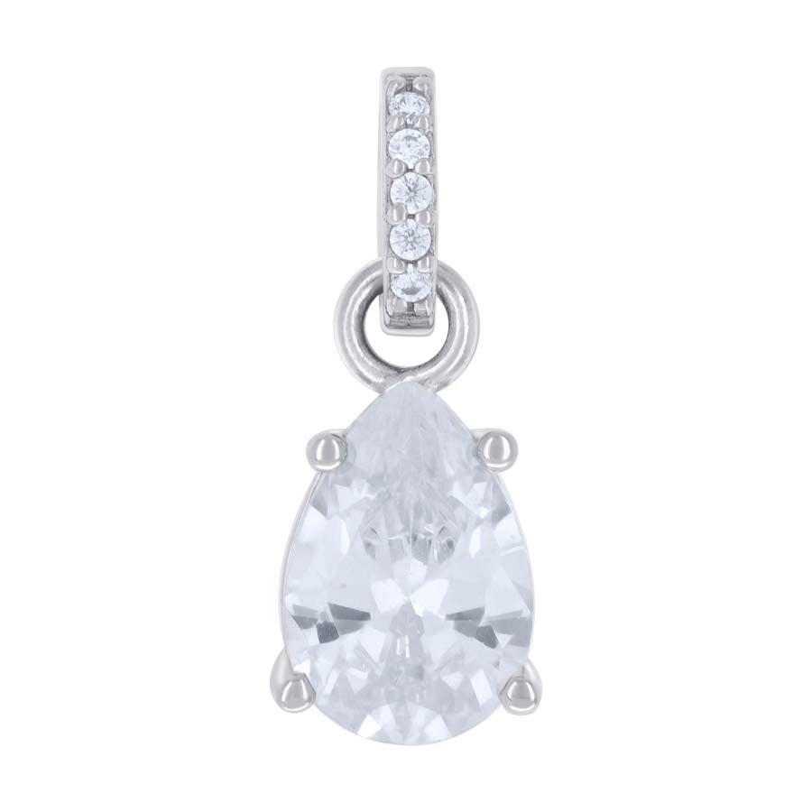 925 Sterling Silver Cz Pendant