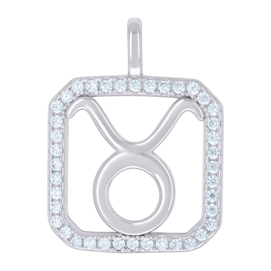925 Sterling Silver Cz Pendant